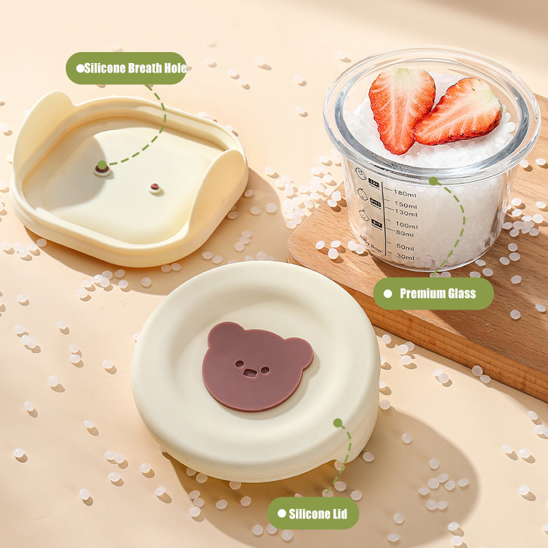 뚜껑이 달린 유리 유아용 식품 보관 항아리, 누수 방지 - Baby Food Jars With Lids 리뷰 및 가격